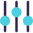 Sound Equalizer with bass booster and genres icon
