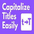 أيقونة البرنامج: Title Capitalization Tool