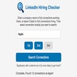 Icoon van programma: LinkedIn Hiring Checker