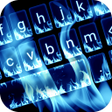 أيقونة البرنامج: Neon Flames Animated Keyb…