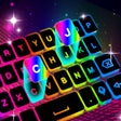 Programikonen: Neon LED Keyboard: Cute T…