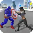 Amazing Captain Hero Fighting Fun