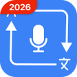 プログラムのアイコン：Voice translator all lang…