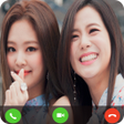 Иконка программы: Jisoo Fake Video Call Pra…