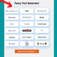 أيقونة البرنامج: Fancy Texts Generator