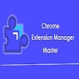 Programikonen: Chrome Extension Manager …