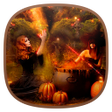 أيقونة البرنامج: Magic Halloween Free Live…