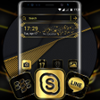 Ícone do programa: Gold Black Launcher Theme