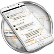 Programikonen: SMS Messages Marble White…