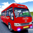 أيقونة البرنامج: Minibus City Driving Simu…