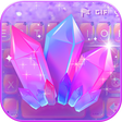 Programikonen: Purple Crystal Keyboard T…