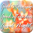 プログラムのアイコン：Good Morninggreeting mess…