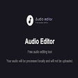 Ícone do programa: Audio Editor
