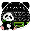 Cute Panda - Keyboard Theme