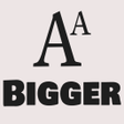 Иконка программы: Bigger Font