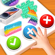 Ikona programu: Pop it fidget toys games:…
