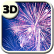 プログラムのアイコン：3D Fireworks Live Wallpap…