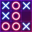 أيقونة البرنامج: Tic Tac Toe Glow - XOXO