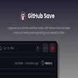 GitHub Save icon