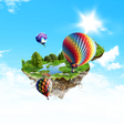 Programikonen: Flying Islands Live Wallp…