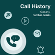 Programın simgesi: Call History Any Number d…