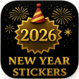 Ikona programu: Happy New Year 2023 Stick…