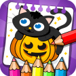 Halloween - Coloring  Games