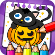 프로그램 아이콘: Halloween - Coloring  Gam…