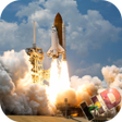 Space Rocket Video Wallpaper