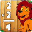 أيقونة البرنامج: Kids Math Pro - Count Add…
