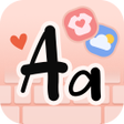 أيقونة البرنامج: FontsApp: FancyKeyboard w…