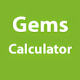 Programikonen: Gems Calculator for CoC