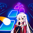 程序图标：Anime Music - Tiles hop b…