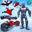 Icoon van programma: Bat Hero Man Game : Robot…