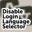 Programikonen: Disable Login Language Se…