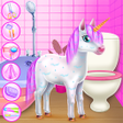 プログラムのアイコン：Cute Unicorn Caring and D…