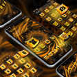 プログラムのアイコン：Golden Fractal Shape Them…