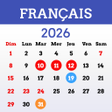 程序图标：Français Calendrier 2023