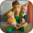 Twins Baby Mother Daycare Game