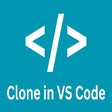 Programikonen: Clone in VS Code