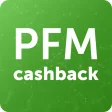 PFM Cashback: соцсети  кэшбэк