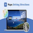 ไอคอนของโปรแกรม: Maps Driving Directions