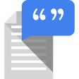 ไอคอนของโปรแกรม: Google text to speech