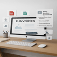 أيقونة البرنامج: invoices Download Tool- ا…