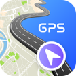 أيقونة البرنامج: GPS Maps and GPS Directio…