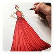 Programın simgesi: How to Draw Dress Step by…