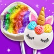 ไอคอนของโปรแกรม: Sweet Unicorn Cake Pop De…