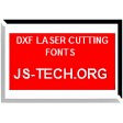 DXF LASER CUTTING FONTS