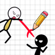 プログラムのアイコン：Draw To Hit: Stickman Puz…