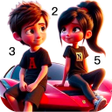 ไอคอนของโปรแกรม: Christmas Paint by Number…